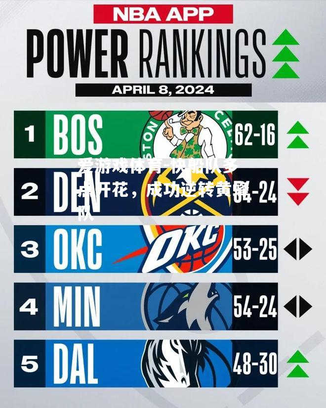 爱游戏体育-快船队多点开花，成功逆转黄蜂队